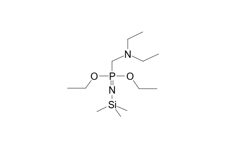 O,O-DIETHYL-N-TRIMETHYLSILYL(DIETHYLAMINOMETHYL)IMIDOPHOSPHONATE