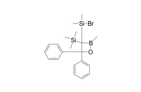3-(BROMODIMETHYLSILYL)-2-METHYL-4,4-DIPHENYL-3-(TRIMETHYLSILYL)-1,2-OXABORETANE