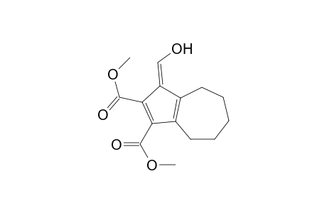 dimethyl 3,4,5,6,7,8-hexahydro-3-hydroxymethylene-azulene-1,2-dicarboxylate