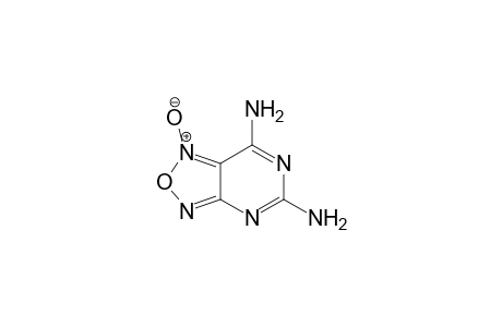 [1,2,5]Oxadiazolo[3,4-d]pyrimidine-5,7-diamine 1-oxide