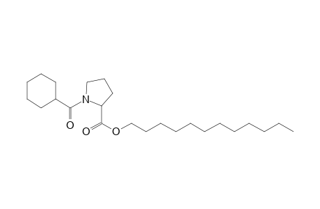 L-Proline, N-(cyclohexanecarbonyl)-, dodecyl ester