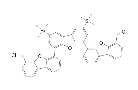 6,6"-Bis(chloromethyl)-2',8'-bis(trimethylsilyl)[4,4':6',4"-terdibenzofuran]