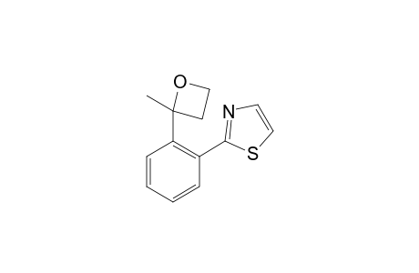 2-[2-(2-Methyloxetan-2-yl)phenyl]thiazole