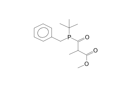 TERT-BUTYL-BENZYL-(METHYLPROPANOATE-2-HYDROXYCARBONYL)PHOSPHINE