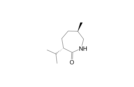 3-Isopropyl-6-methylhexahydroazepin-2-one