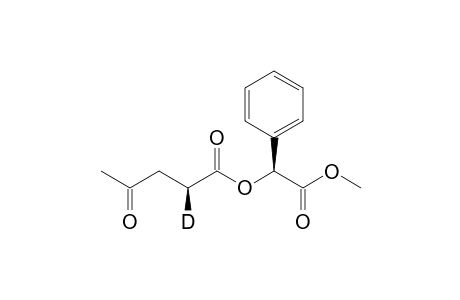 (S)-Methoxycarbonyl)benzyl (2S)-2-deuterio-levulinate