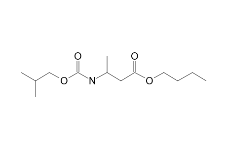 3-Aminobutyric acid, N-isobutoxycarbonyl-, butyl ester