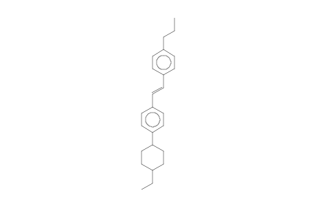 1-((E)-2-[4-(4-Ethylcyclohexyl)phenyl]ethenyl)-4-propylbenzene