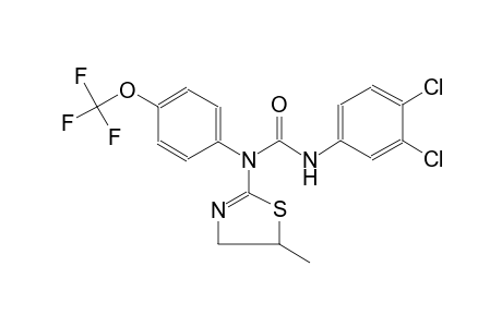 urea, N'-(3,4-dichlorophenyl)-N-(4,5-dihydro-5-methyl-2-thiazolyl)-N-[4-(trifluoromethoxy)phenyl]-