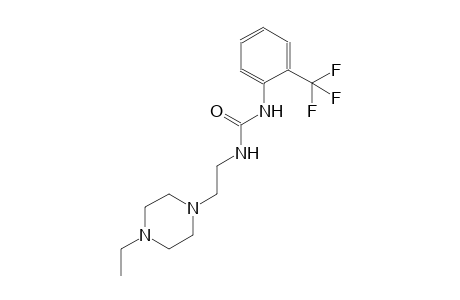 urea, N-[2-(4-ethyl-1-piperazinyl)ethyl]-N'-[2-(trifluoromethyl)phenyl]-