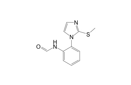 1-(2-Formylaminophenyl)-2-methylthioimidazole