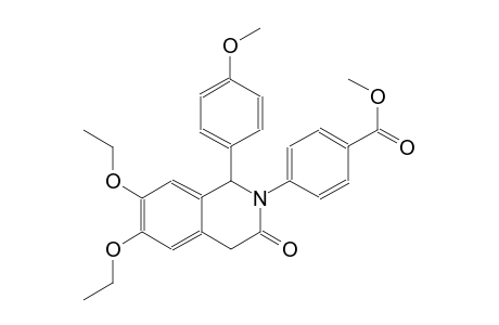 methyl 4-(6,7-diethoxy-1-(4-methoxyphenyl)-3-oxo-3,4-dihydro-2(1H)-isoquinolinyl)benzoate