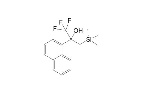 1,1,1-Trifluoro-2-(naphthalen-1-yl)-3-(trimethylsilyl)propan-2-ol