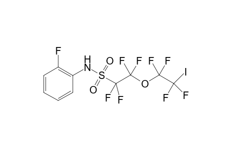 N-(5'-Iodo-3'-oxaoctafluoropentylsulfonyl)-2-fluoroaniline