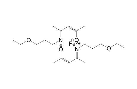 N-(2'-ethoxypropyl)-2-penten-2-on-4-iminate iron(II)