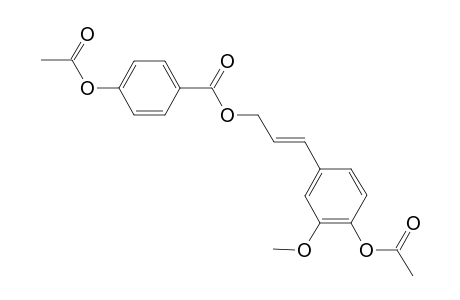 Propolys p-Hydroxybenzoate - Diacetyl Derivative