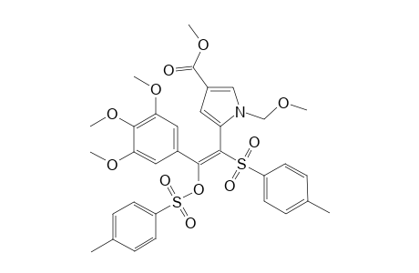 Methyl N-methoxymethyl-2-[2-tosyloxy-(3,4,5-trimetoxy phenyl)-1-tosylethenyl]pyrrole-4-carboxylate