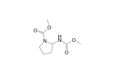 Methyl 2-[(Methoxycarbonyl)amino]-1-pyrrolidinecarboxylate