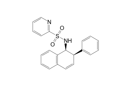 (1S*,2R*)-2-Phenyl-N-[(2'-pyridyl)sulfonyl]-1,2-dihydronaphthalen-1-amine