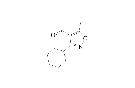 5-Methyl-3-cyclohexylisoxazol-4-carbaldehyde