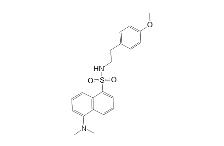 1-Naphthalenesulfonamide, 5-(dimethylamino)-N-[2-(4-methoxyphenyl)ethyl]-