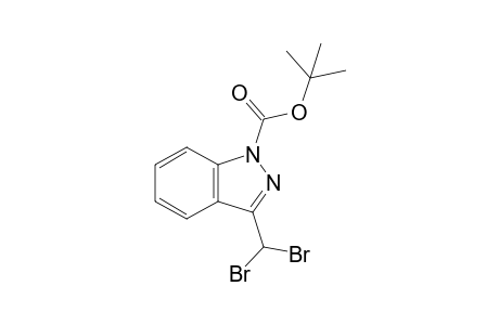 3-(dibromomethyl)-1-indazolecarboxylic acid tert-butyl ester
