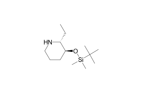 (2R*,3S*)-3-[(tert-Butyldimethylsilyl)oxy]-2-ethylpiperidine