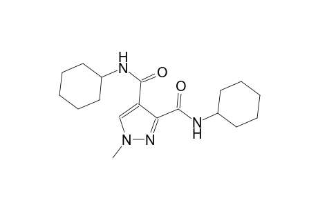 1H-pyrazole-3,4-dicarboxamide, N~3~,N~4~-dicyclohexyl-1-methyl-