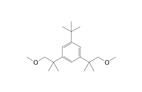 1-tert-Butyl-3,5-bis(1-methoxy-2-methyl-propan-2-yl)benzene