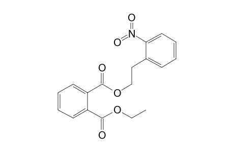 Phthalic acid, ethyl 2-(2-nitrophenyl)ethyl ester