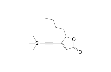 2-Butyl-3-(2-trimethylsilylethynyl)-2H-furan-5-one