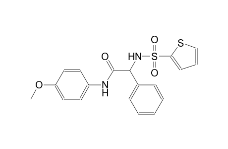 N-(4-methoxyphenyl)-2-phenyl-2-[(2-thienylsulfonyl)amino]acetamide