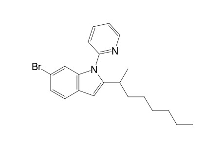 6-Bromo-2-(octan-2-yl)-1-(pyridin-2-yl)-1H-indole