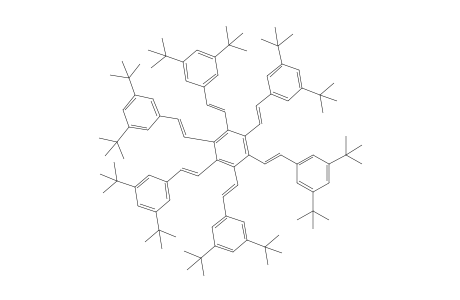 Hexakis[2-(3,5-di-tert-butylphenyl)ethenyl]benzene