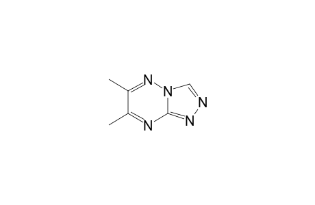 1,2,4-Triazolo[4,3-b][1,2,4]triazine, 6,7-dimethyl-