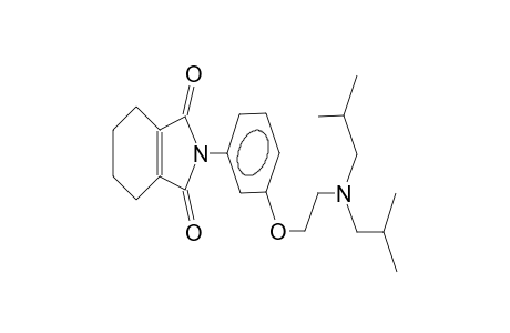 N-[3-(2-diisobutylaminoethoxy)phenyl]-3,4,5,6-tetrahydrophthalimide