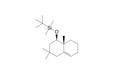 [(1R,8aR)-3,3,8a-trimethyl-1,2,4,6,7,8-hexahydronaphthalen-1-yl]oxy-tert-butyl-dimethyl-silane
