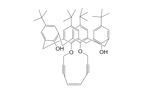 26,28-Dihydroxy-25,27-dioxaocta-4-ene-2,6-diynyl-p-tert-butylcalix[4]arene