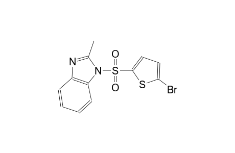 1-[(5-bromo-2-thienyl)sulfonyl]-2-methyl-1H-benzimidazole