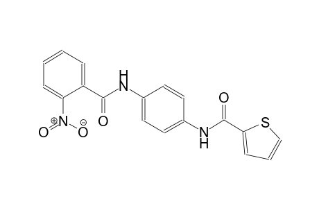 2-thiophenecarboxamide, N-[4-[(2-nitrobenzoyl)amino]phenyl]-