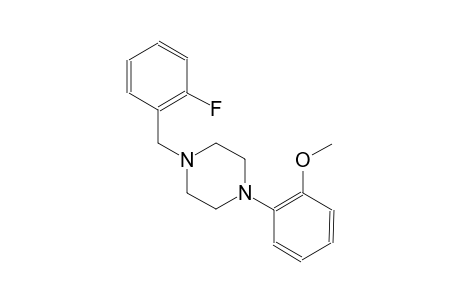 piperazine, 1-[(2-fluorophenyl)methyl]-4-(2-methoxyphenyl)-
