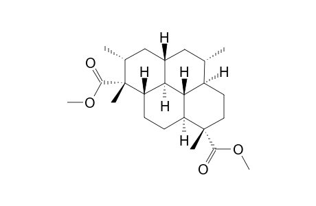 (+/-)-DIMETHYL-ISOCYCLOAMPHILECTANE-7,20-DICARBOXYLATE