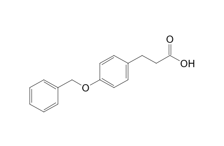 3-[4-(Benzyloxy)phenyl]propanoic acid