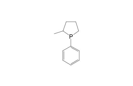 2-METHYL-1-PHENYLPHOSPHOLANE;MAJOR-ISOMER