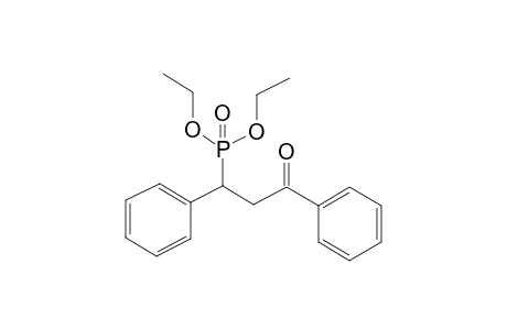 Diethyl (3-oxo-1,3-diphenylpropyl)phosphonate