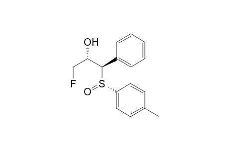 (1R,2S,RS)-3-fluoro-1-phenyl-1-[(4-methylphenyl)sulphinyl]-2-propanol