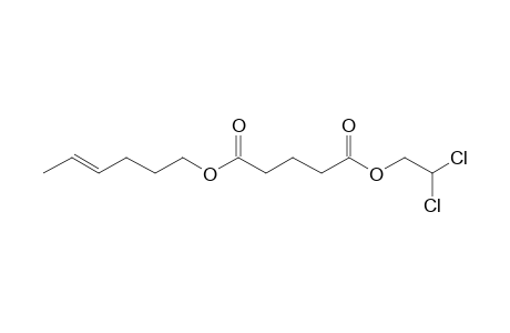 Glutaric acid, hex-4-en-1-yl 2,2-dichloroethyl ester