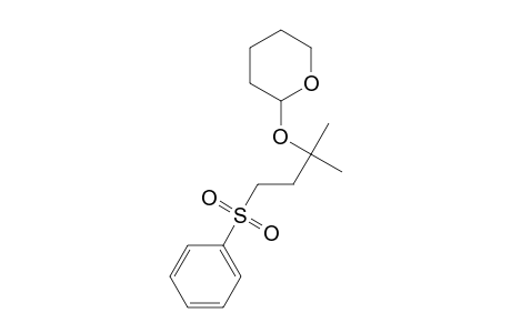 2H-Pyran, 2-[1,1-dimethyl-3-(phenylsulfonyl)propoxy]tetrahydro-