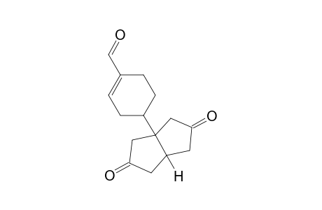 1-[(4'-Formyl)cyclohex-3'-en-1'-yl]-cis-bicyclo[3.3.0]octane-3,7-dione