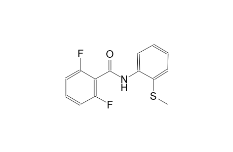 2,6-difluoro-N-[2-(methylsulfanyl)phenyl]benzamide